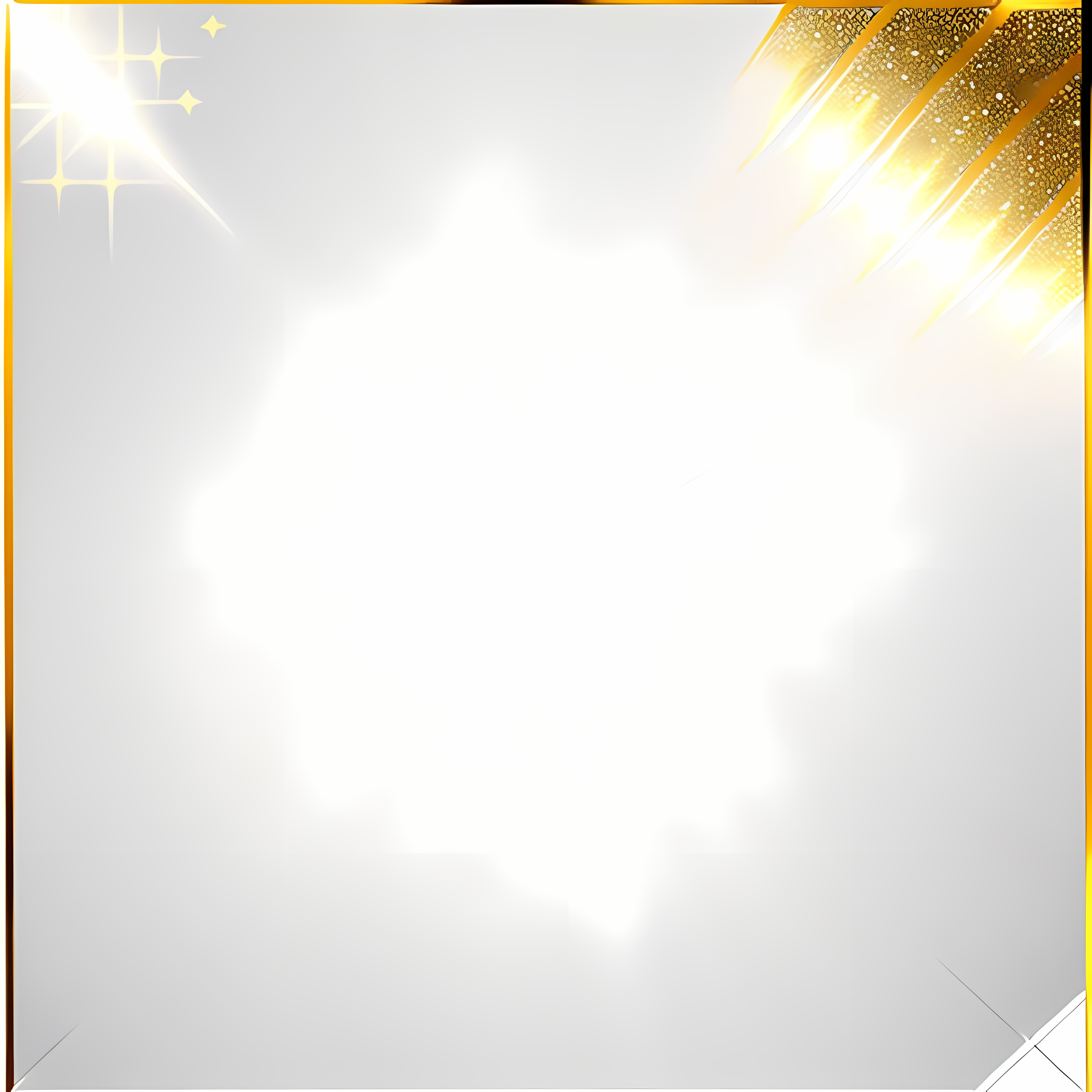 Gold Glamour Maximalist Metallics Vol. 016 Vinyl Sticker Sheet Mockup