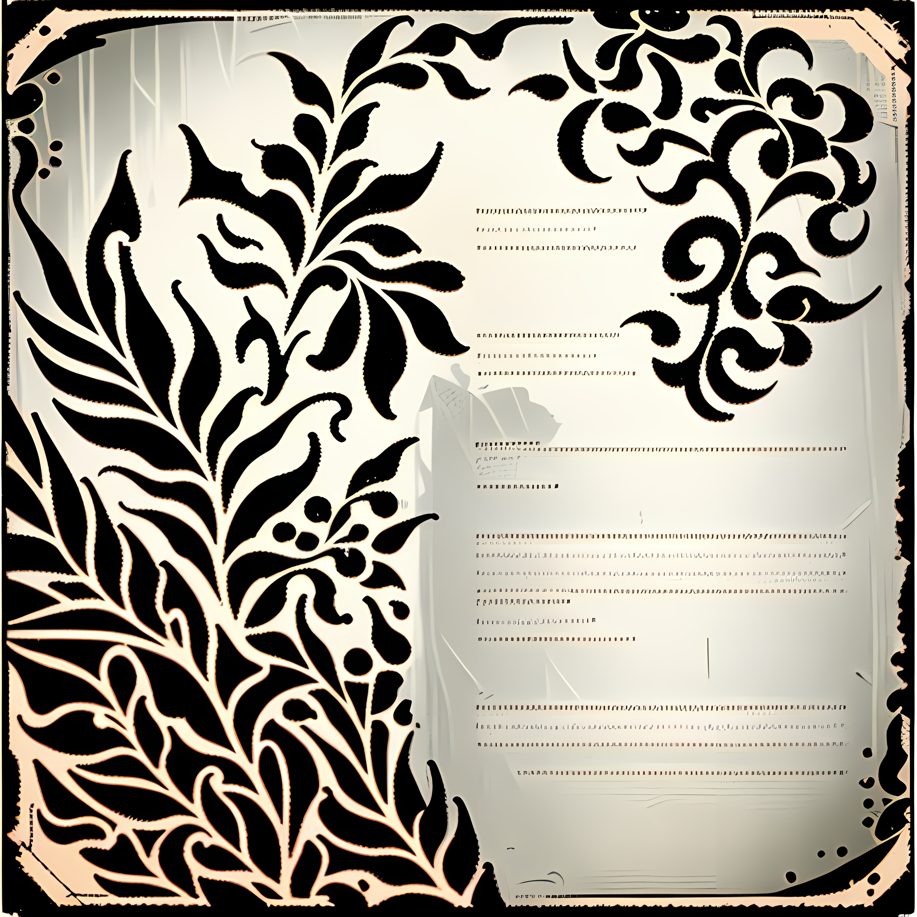 Dark Cottagecore Poisonous Botanicals Vol. 026 Vinyl Sticker Sheet Mockup