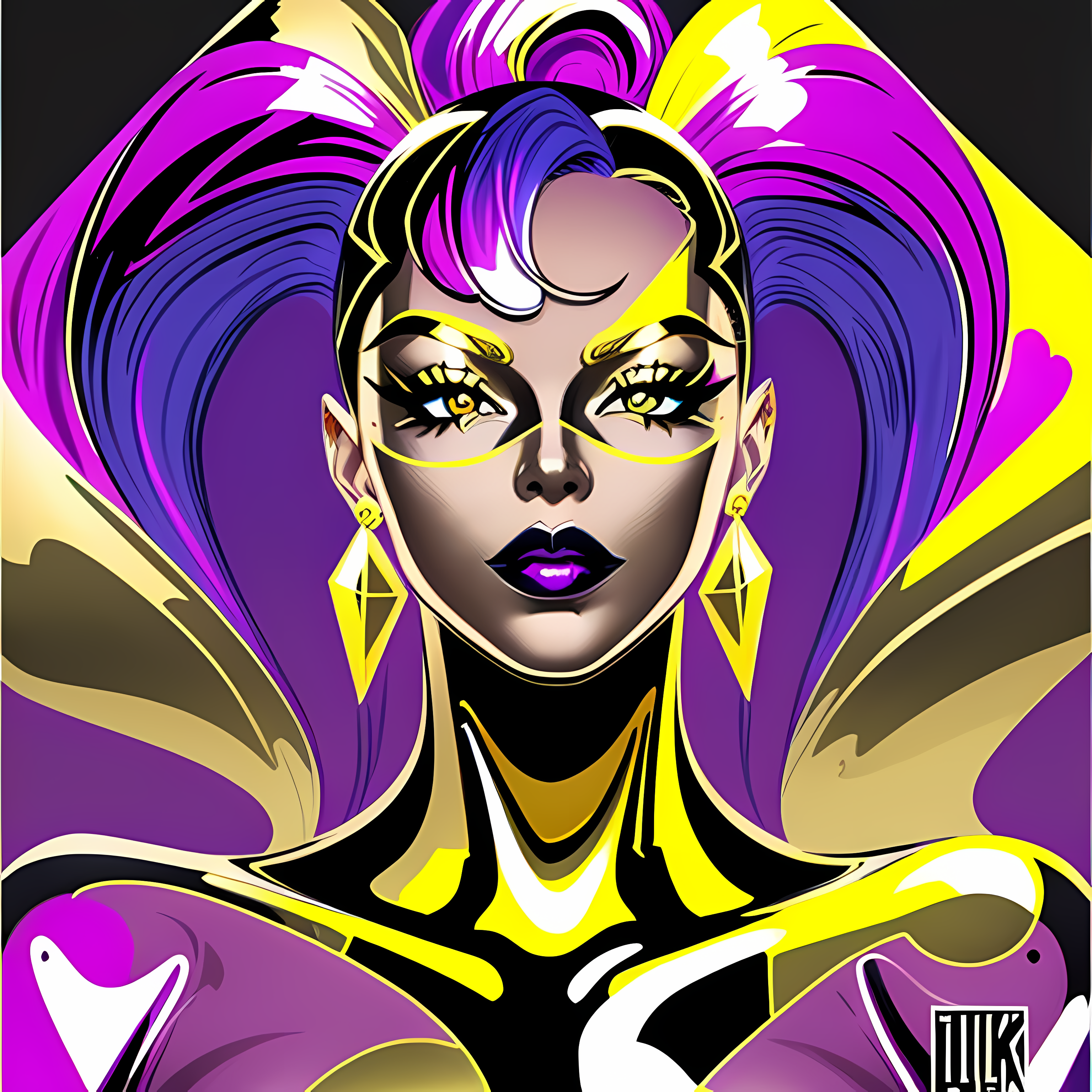 Gold Glamour Maximalist Metallics Vol. 039 Vinyl Sticker Sheet Mockup