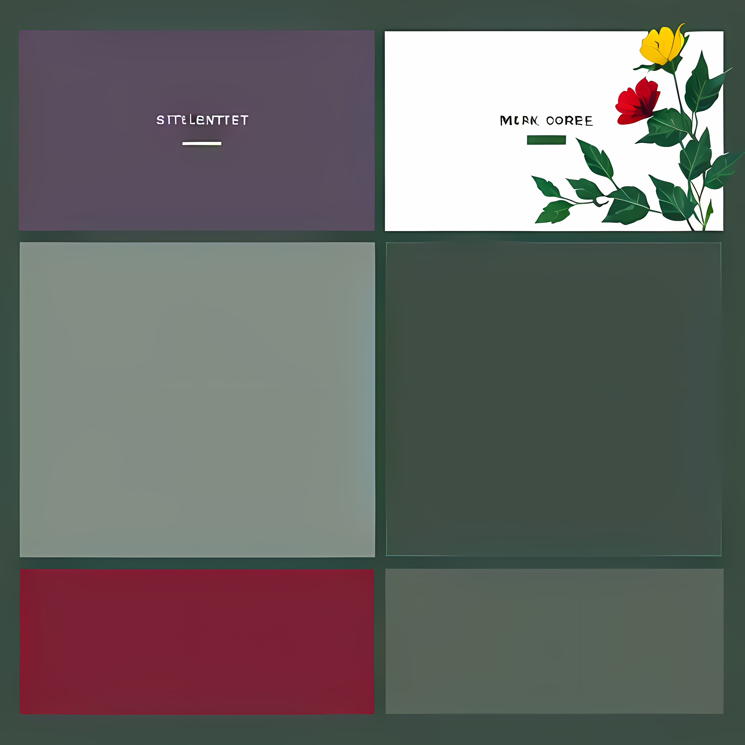 Dark Cottagecore Poisonous Botanicals Vol. 043 Vinyl Sticker Sheet Mockup