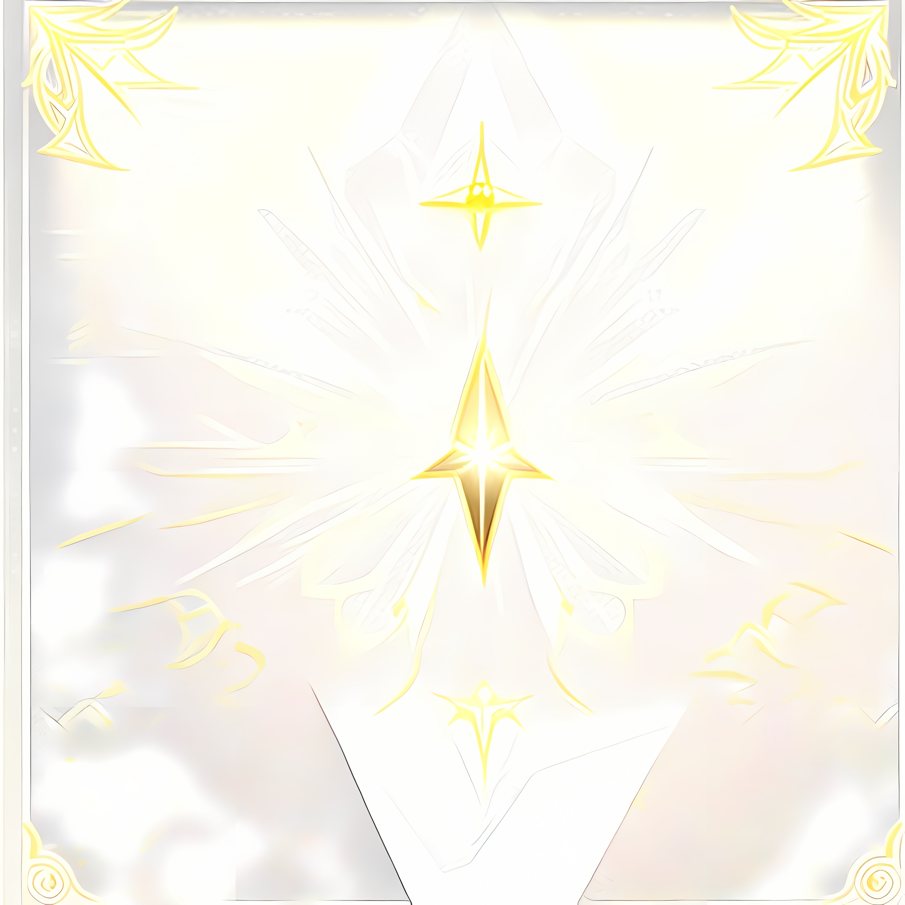 Mystical Tarot Celestial Gold Vol. 062 Vinyl Sticker Sheet Mockup