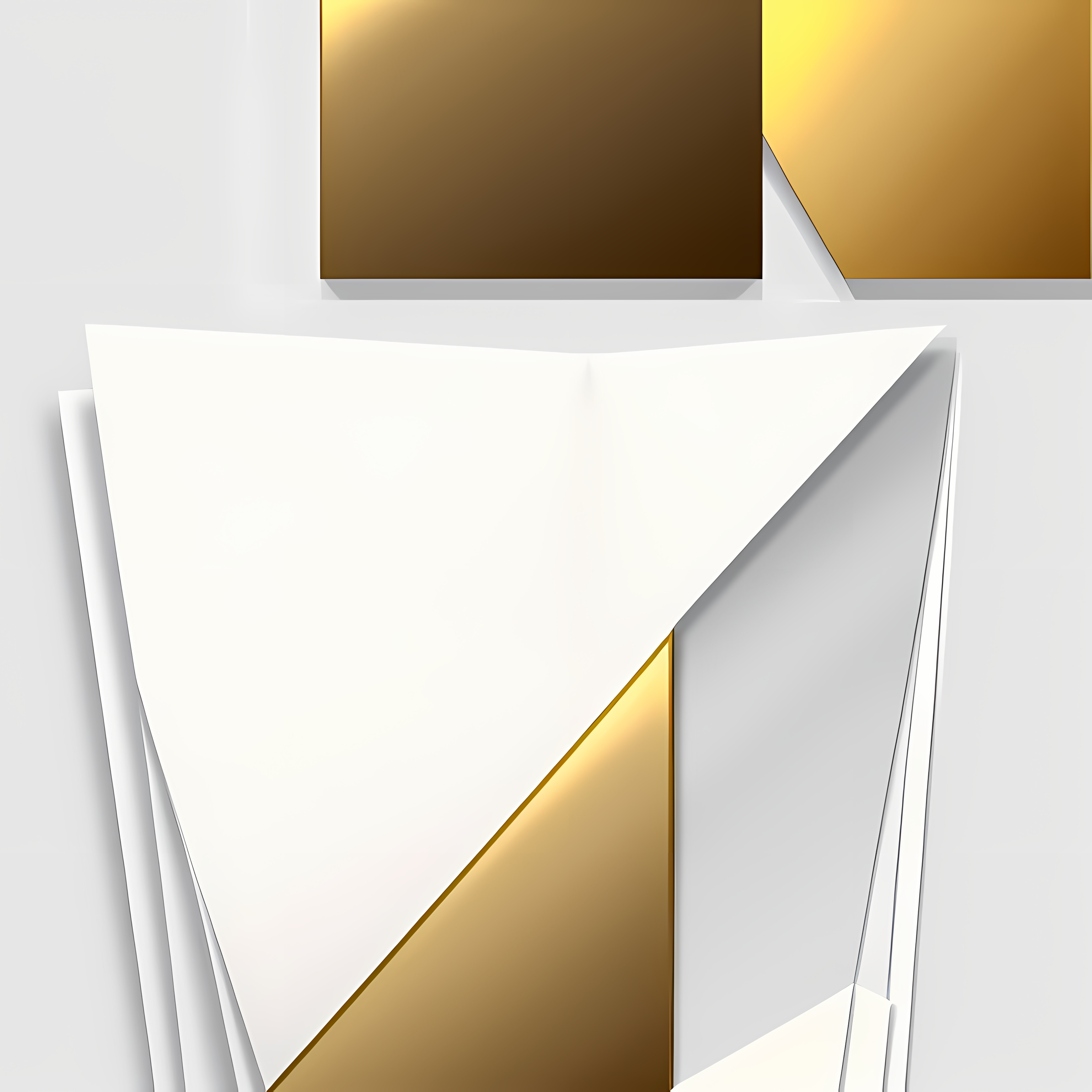 Gold Glamour Maximalist Metallics Vol. 081 Vinyl Sticker Sheet Mockup