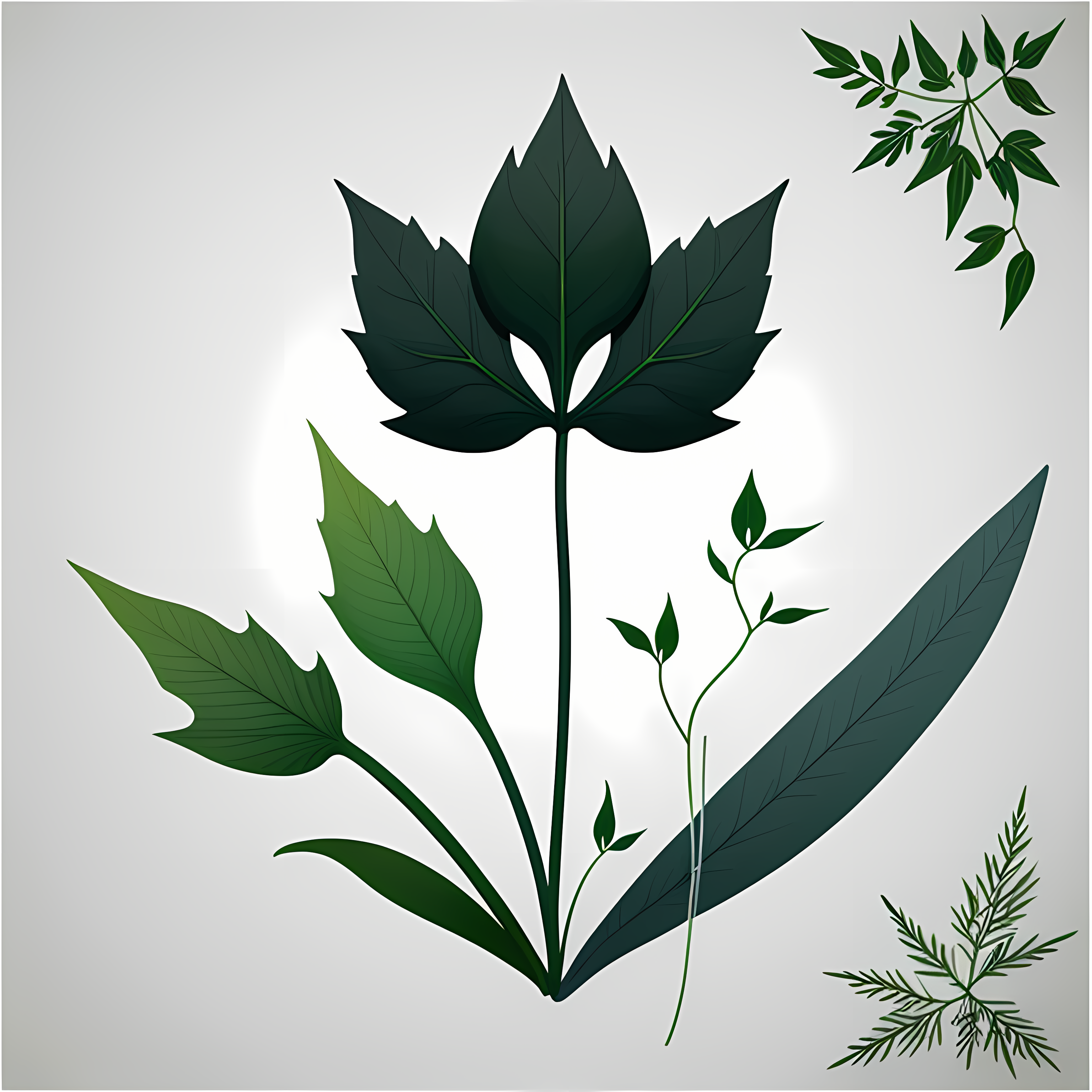 Dark Cottagecore Poisonous Botanicals Vol. 125 Graphic Tee Mockup
