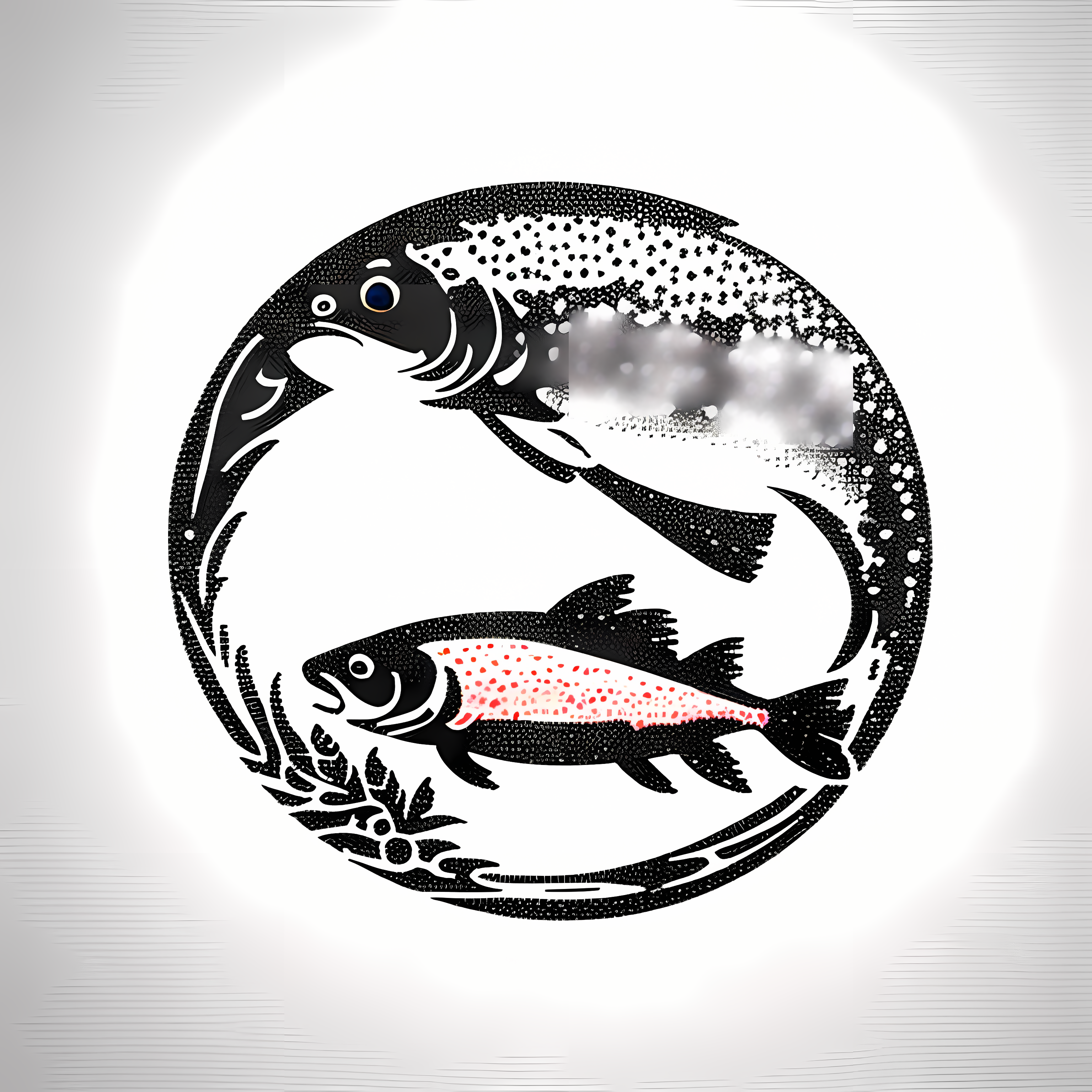 Vintage Trout Rustic Wildlife Vol. 128 Graphic Tee Mockup
