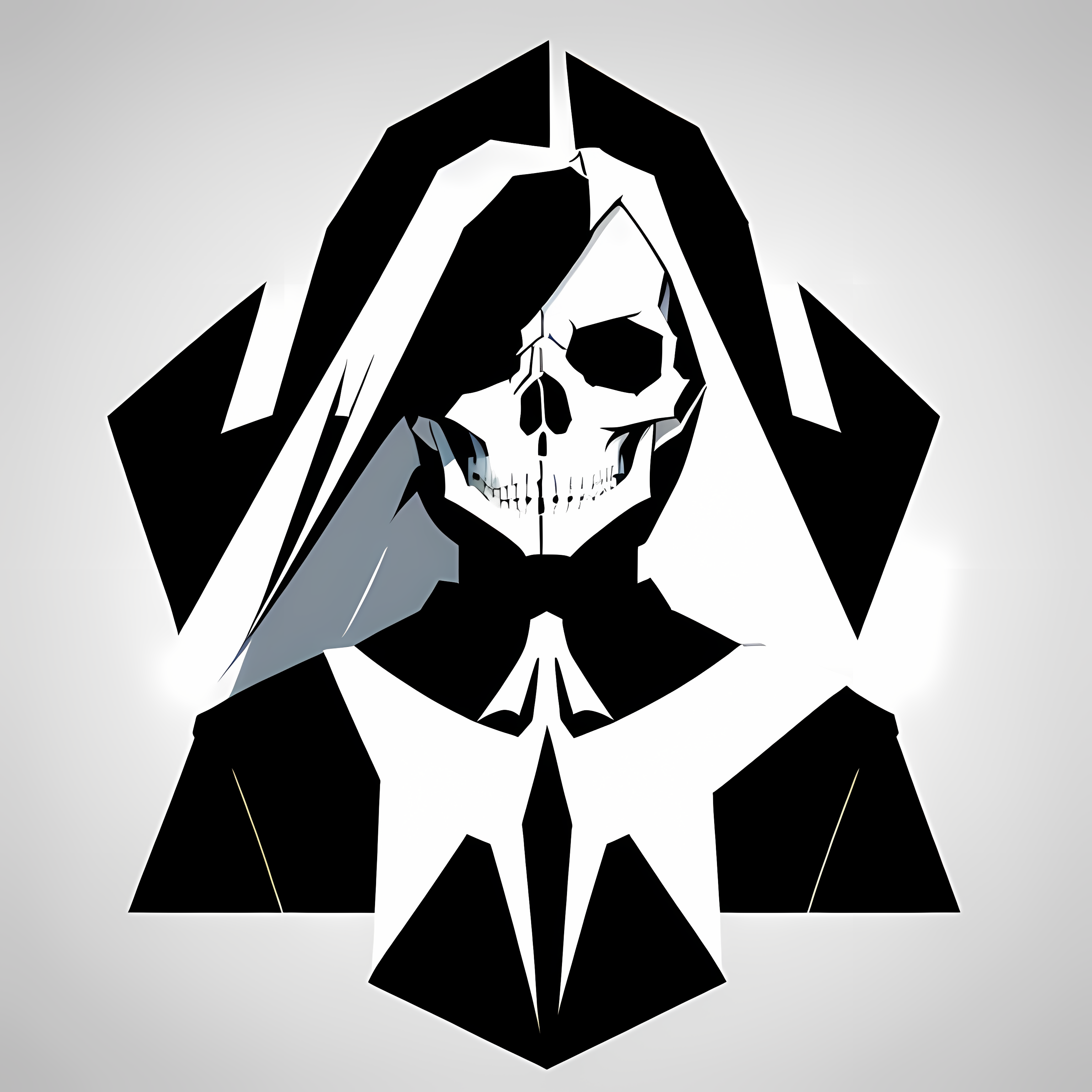 Western Gothic Outlaw Skulls Vol. 132 Graphic Tee Mockup