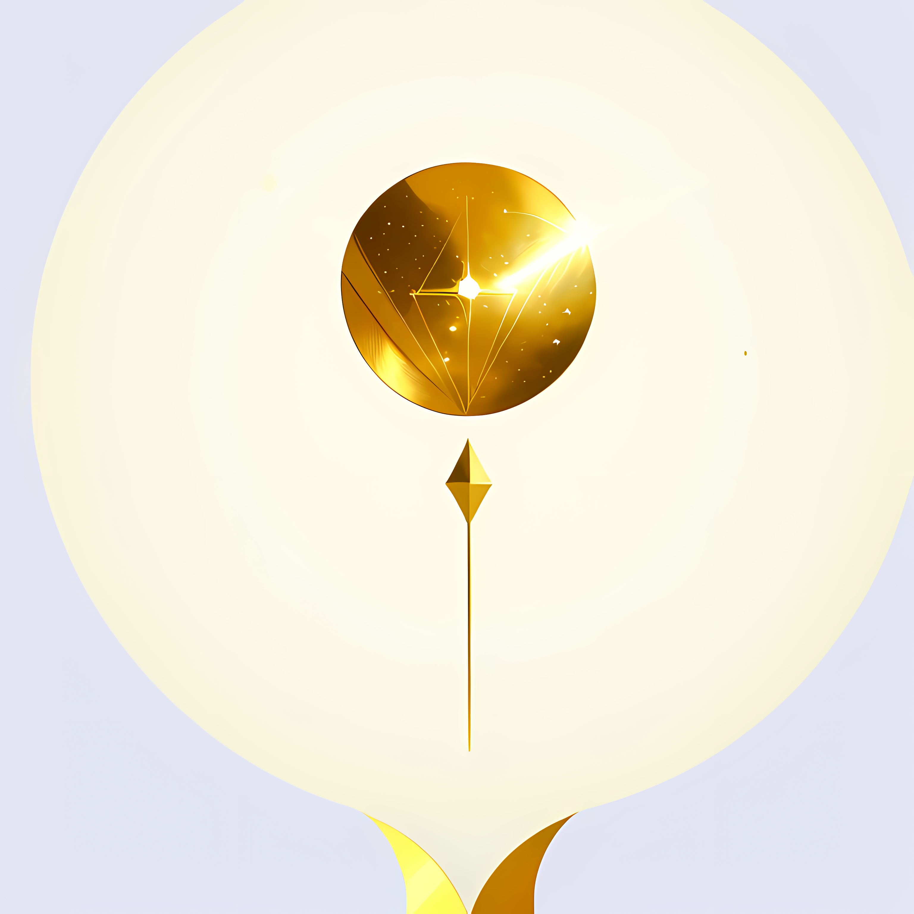 Mystical Tarot Celestial Gold Vol. 133 Graphic Tee Mockup