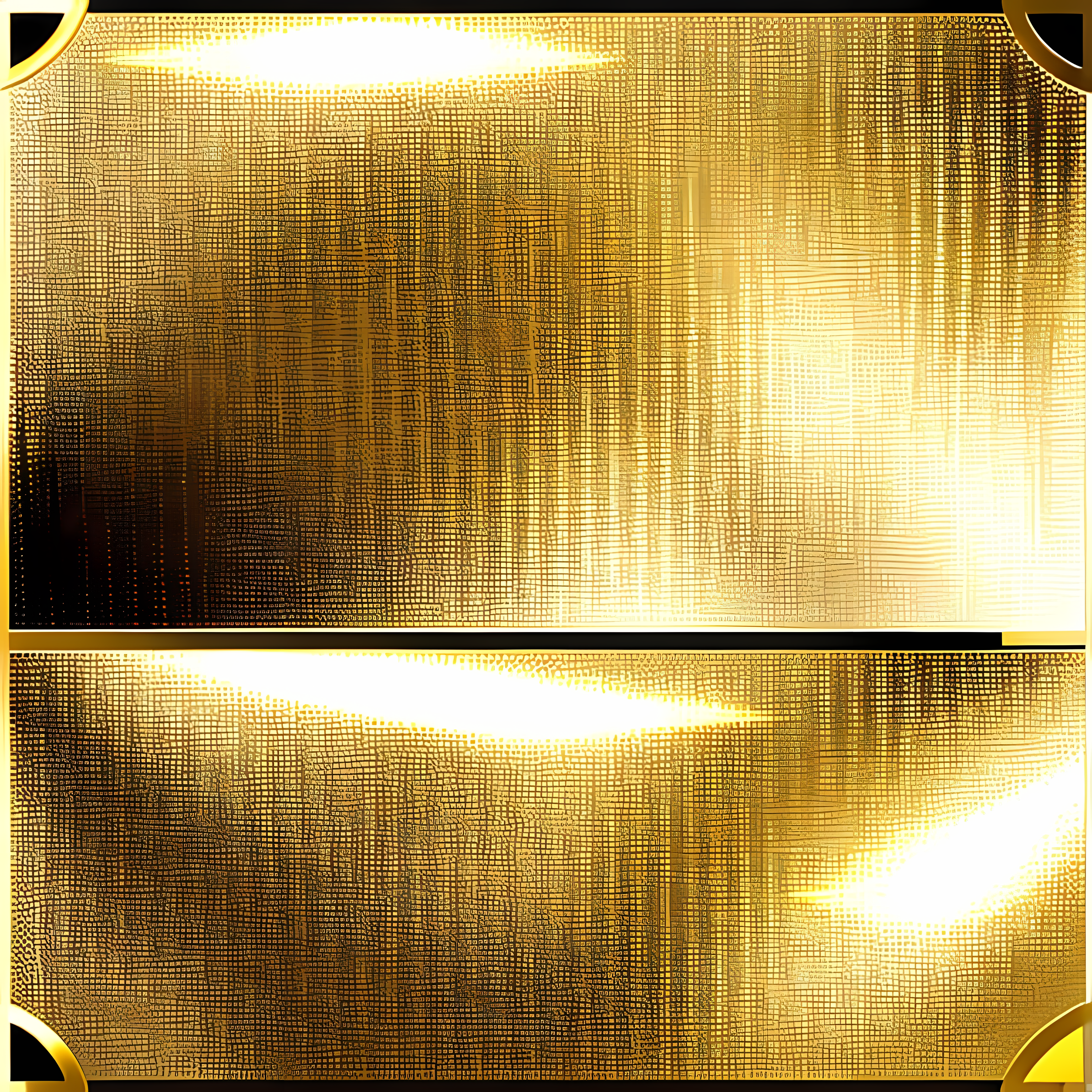 Gold Glamour Maximalist Metallics Vol. 135 Graphic Tee Mockup