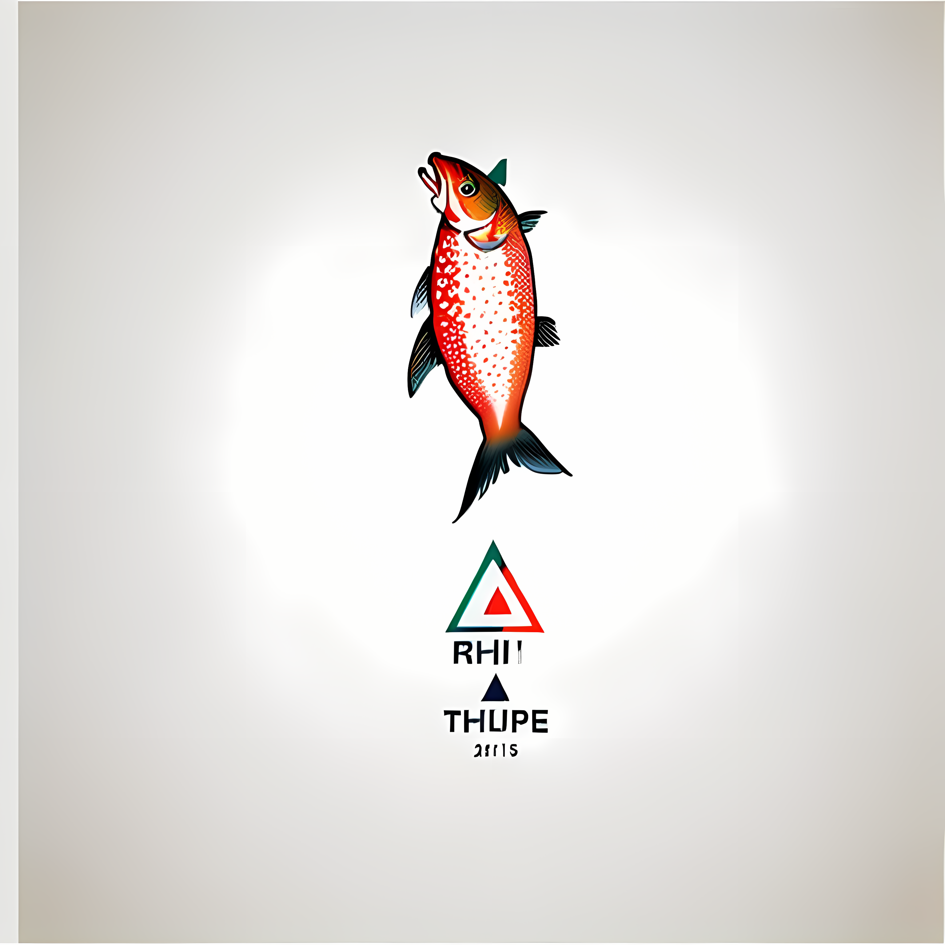Vintage Trout Rustic Wildlife Vol. 160 Graphic Tee Mockup
