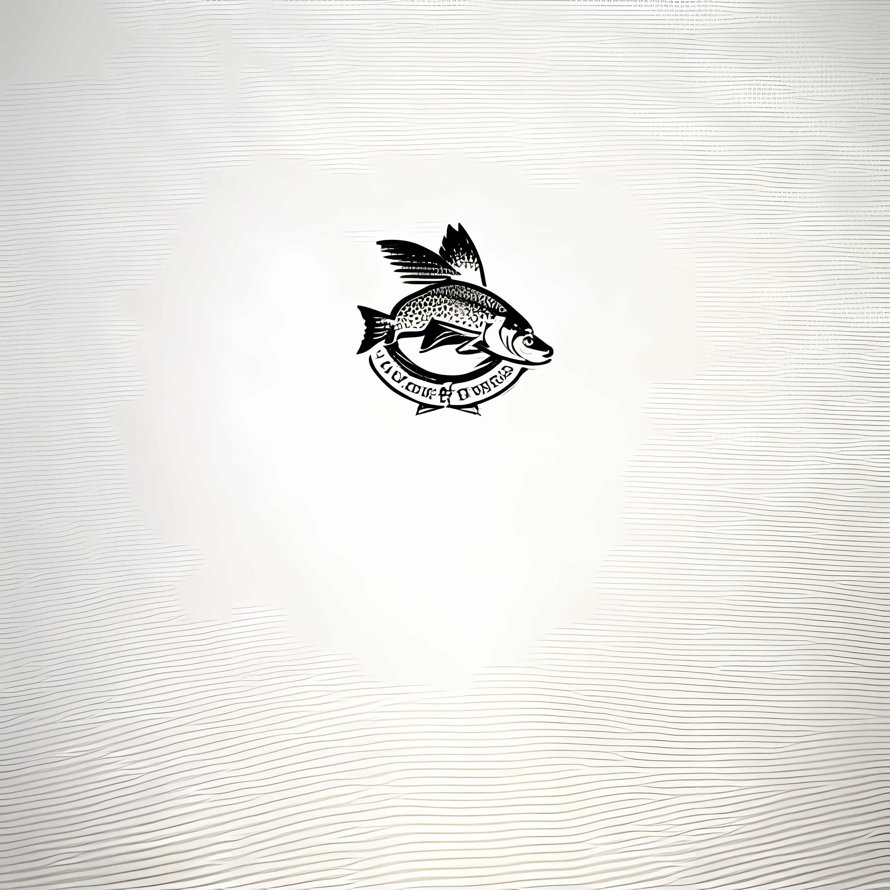 Vintage Trout Rustic Wildlife Vol. 165 Graphic Tee Mockup