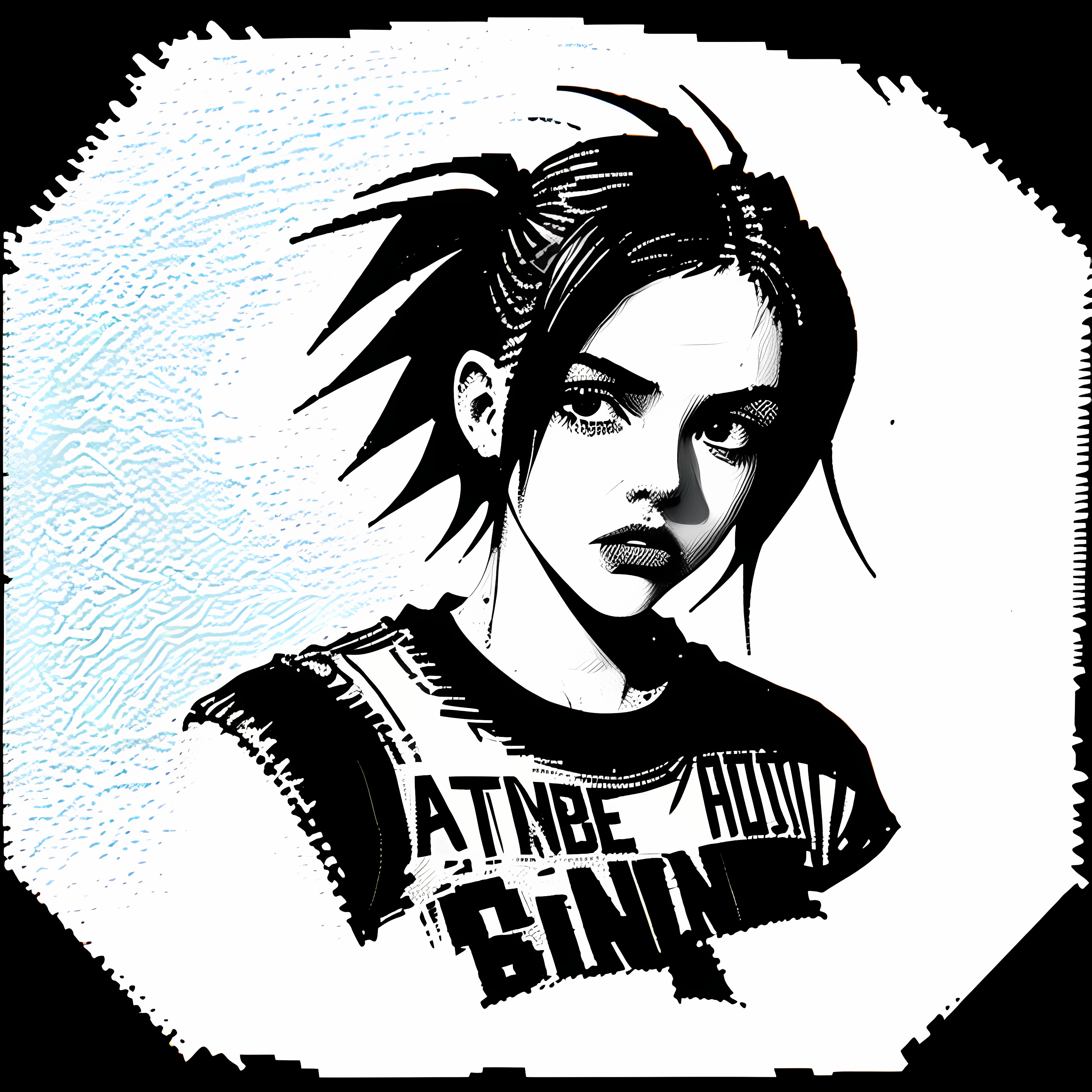 90s Grunge Nostalgic Punk Zine Vol. 175 Graphic Tee Mockup