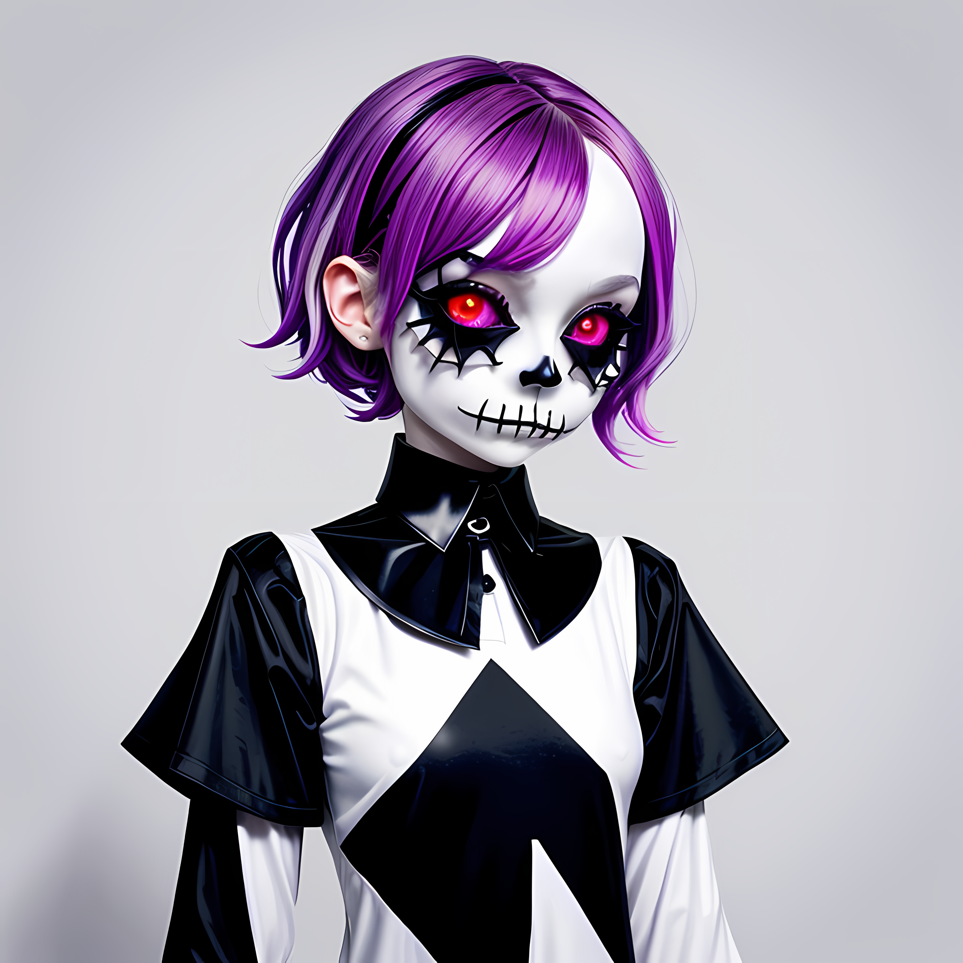 Creepy Cute Pastel Goth Halloween Vol. 183 Graphic Tee Mockup