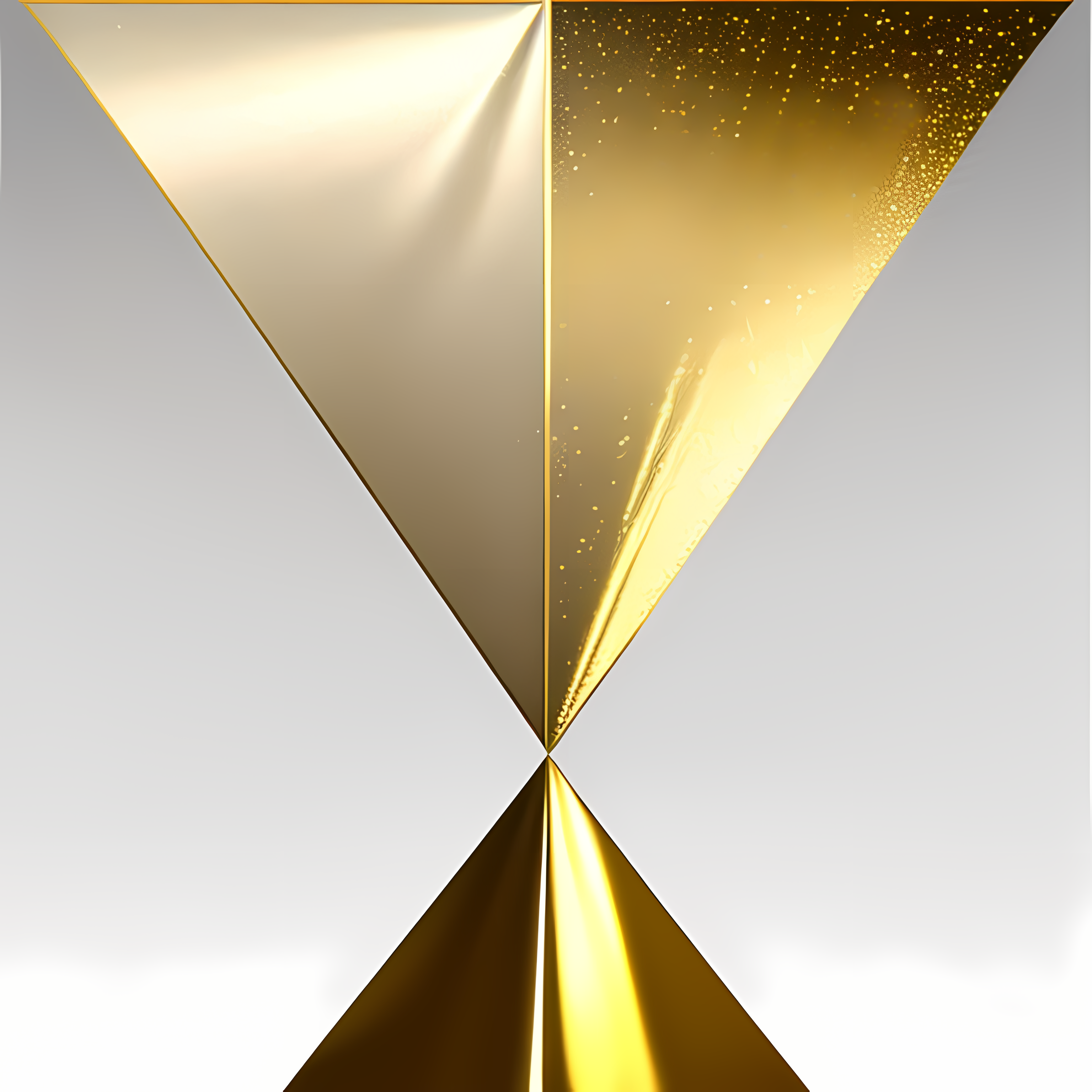 Gold Glamour Maximalist Metallics Vol. 207 Wall Canvas Art Mockup