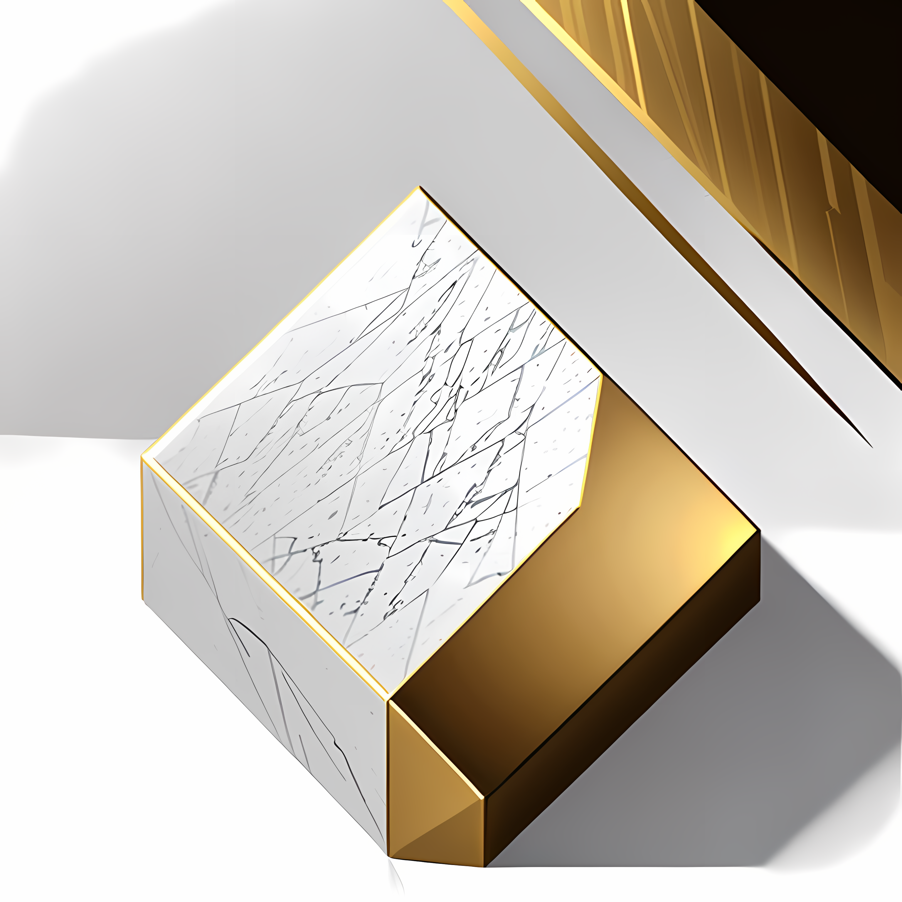 Gold Glamour Maximalist Metallics Vol. 313 Ceramic Coffee Mug Mockup