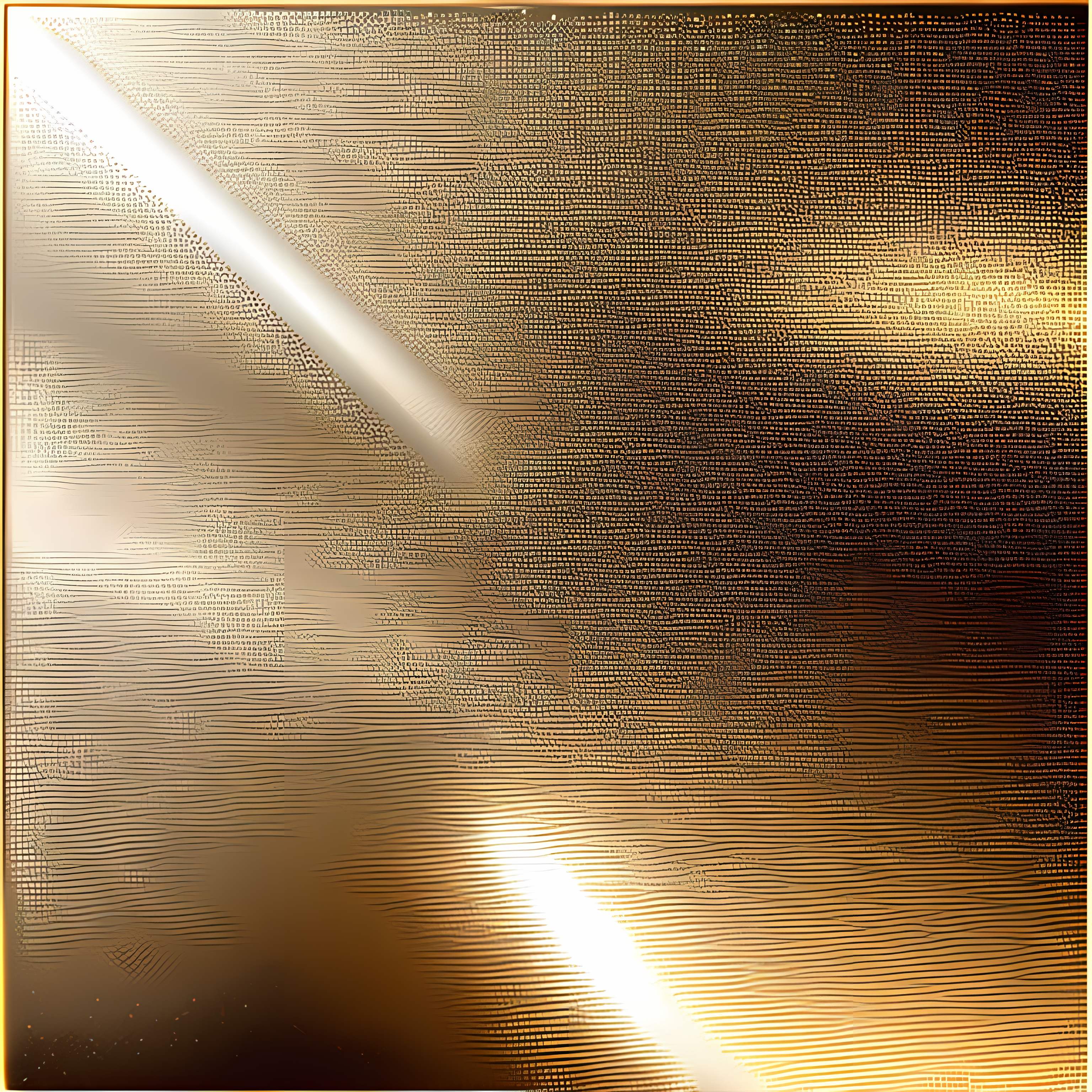 Gold Glamour Maximalist Metallics Vol. 315 Ceramic Coffee Mug Mockup