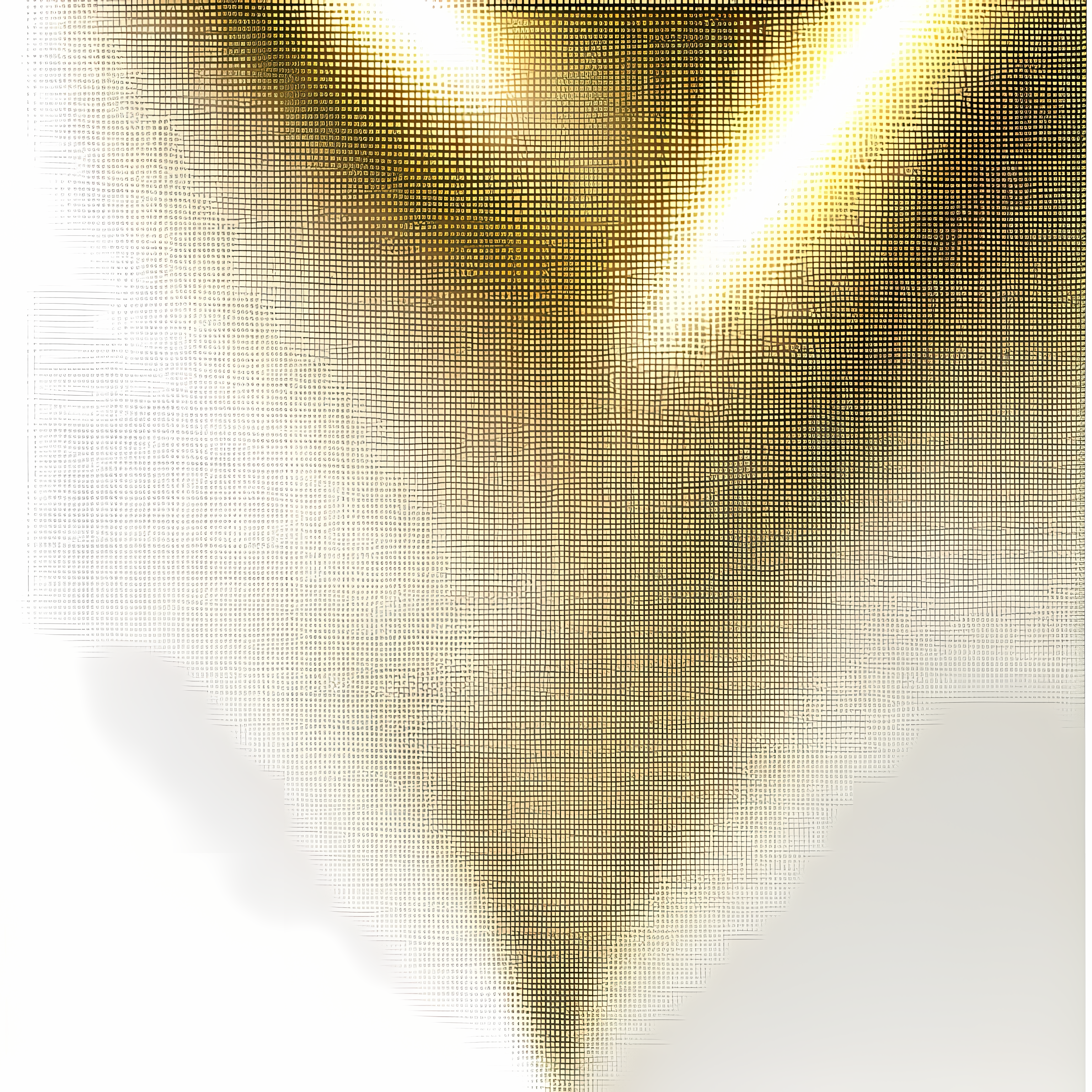 Gold Glamour Maximalist Metallics Vol. 374 Ceramic Coffee Mug Mockup